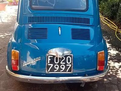 Usata Fiat 500 1960 Blu Utilitaria