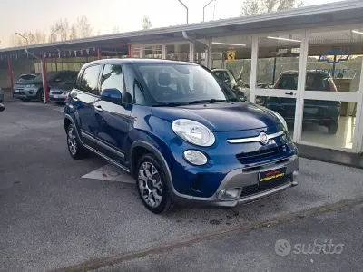 Usata Fiat 500L Trekking 120 CV (88 kW) 2017 Blu/azzurro Monovolume