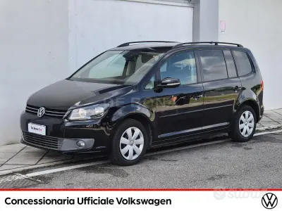 Usata VW Touran Trendline 105 CV (77 kW) 2011 Nero Monovolume
