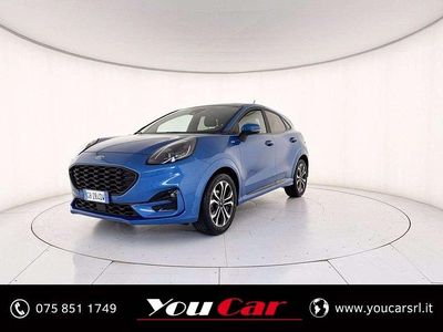 Usata Ford Puma ST-Line 125 CV (91 kW) 2020 Blu/azzurro SUV