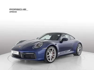 Usata Porsche 911 Carrera 4S 450 CV (330 kW) 2021 Blu/azzurro
