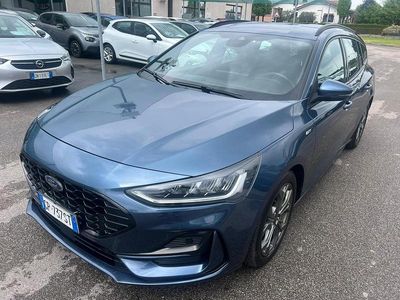 Usata Ford Focus ST 125 CV (91 kW) 2023 Blu Station wagon