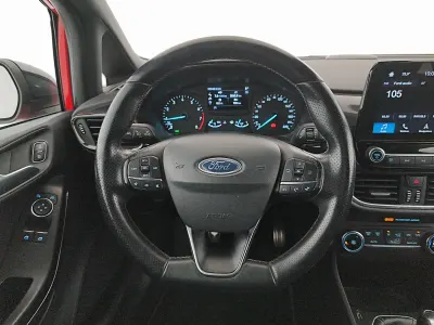 Usata Ford Fiesta ST-Line 101 CV (74 kW) 2018 Rosso Utilitaria