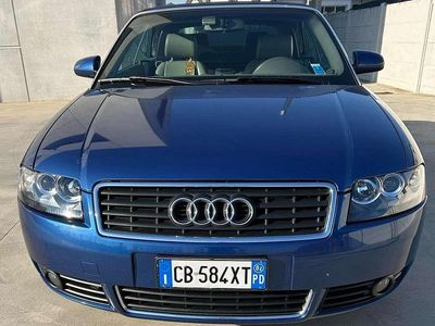 Blu/azzurro Usata 2002 Audi A4 Cabriolet Cabrio | 6500 € (Molto cara)