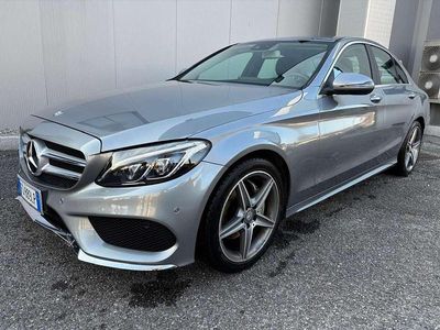 Usata Mercedes C220 Premium 170 CV (125 kW) 2016 Grigio Berlina