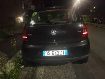 Usata VW Fox 69 CV (50 kW) 2008 Nero Utilitaria