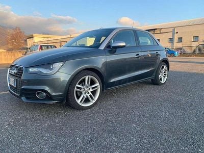 Usata Audi A1 Sportback S-Line 90 CV (66 kW) 2014 Grigio Utilitaria