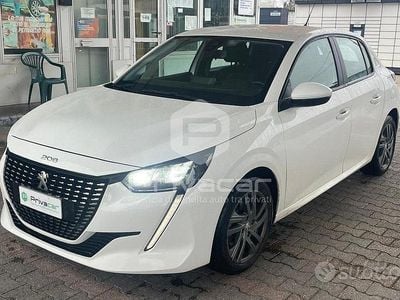 Usata Peugeot 208 Active 101 CV (74 kW) 2021 Bianco Utilitaria