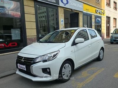 Usata Mitsubishi Space Star Intense 71 CV (52 kW) 2021 Bianco Utilitaria