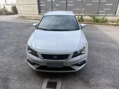Usata Seat Leon FR 115 CV (84 kW) 2020 Bianco Station wagon