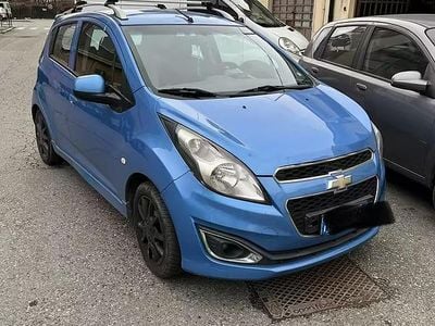 Usata Chevrolet Spark 2014 Blu Utilitaria