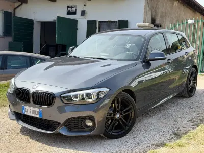 Begagnad BMW 116 M Sport 109 HK (80 kW) 2018 Grå Halvkombi