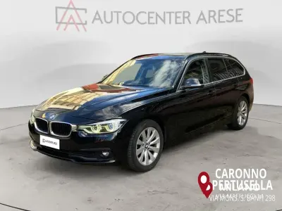 Usata BMW 316 Advantage 122 CV (89 kW) 2019 Nero metallizzato Station wagon