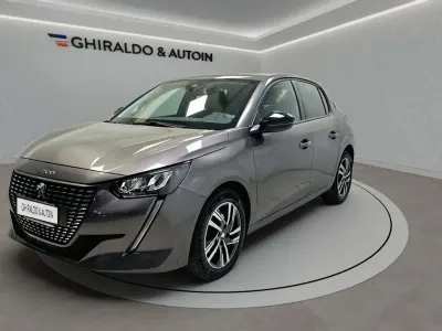 Usata Peugeot 208 Allure 101 CV (74 kW) 2022 Grigio Utilitaria