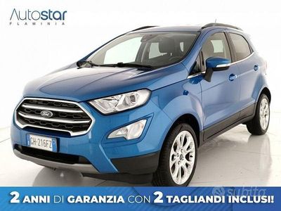 Usata Ford Ecosport Titanium S 125 CV (91 kW) 2021 Blu SUV