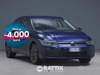 Usata VW Golf VIII Life 110 CV (80 kW) 2023 Blu Berlina