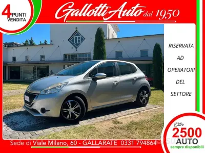 Usata Peugeot 208 Active 68 CV (50 kW) 2013 Grigio Utilitaria
