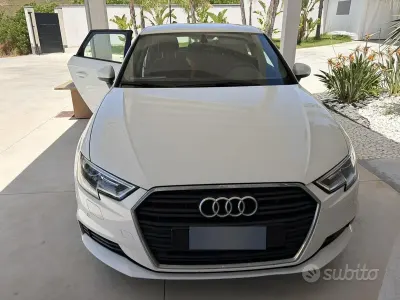 Usata Audi A3 116 CV (85 kW) 2019 Bianco Berlina