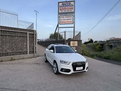 Usata Audi Q3 S-Line 177 CV (130 kW) 2014 Bianco SUV