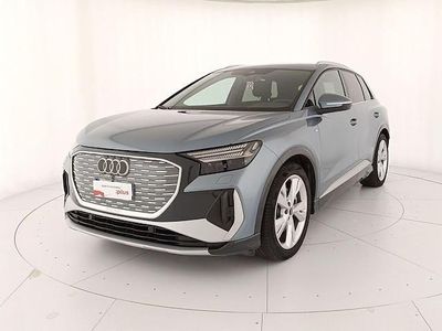 Usata Audi Q4 e-tron S-Line 150 kW (204 CV) 2023 Blu geyser metallizzato SUV