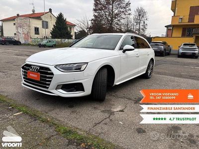 Usata Audi A4 Advanced Plus 244 CV (179 kW) 2020 Bianco Station wagon