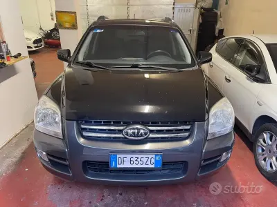 Usata Kia Sportage Active 141 CV (103 kW) 2007 Nero SUV