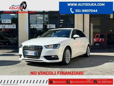 Usata Audi A3 Ambiente 110 CV (80 kW) 2016 Bianco Berlina