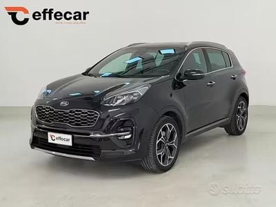 Begagnad Kia Sportage GT-Line 136 HK (100 kW) 2019 Svart SUV