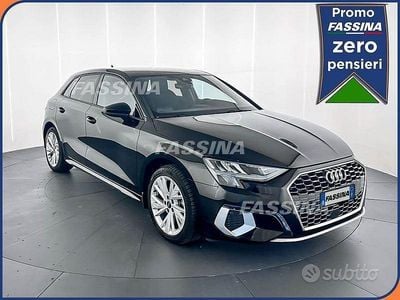Usata Audi A3 Business 149 CV (109 kW) 2022 Nero Berlina