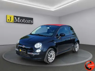 Usata Fiat 500C Lounge 69 CV (50 kW) 2015 Cappotta rossa Cabrio