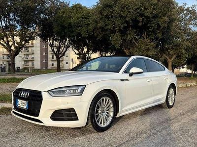 Usata Audi A5 Sportback Ambiente 150 CV (110 kW) 2019 Bianco Utilitaria