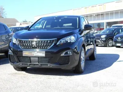 Usata Peugeot 3008 Business-Line 131 CV (96 kW) 2019 Nero SUV