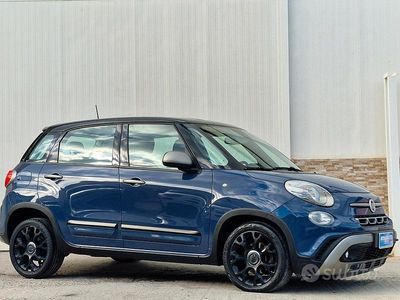 Usata Fiat 500L Cross 95 CV (69 kW) 2018 Blu Monovolume