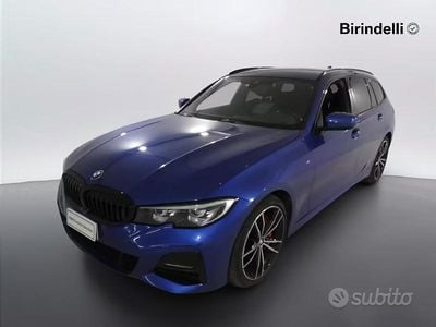 Usata BMW 320e M Sport 190 CV (139 kW) 2022 Blu Station wagon