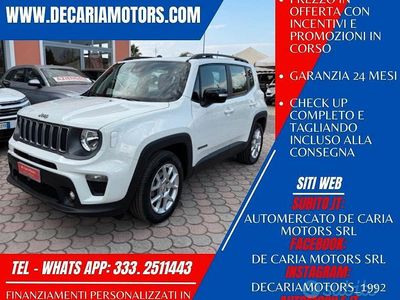 Usata Jeep Renegade Limited 130 CV (95 kW) 2022 Bianco SUV