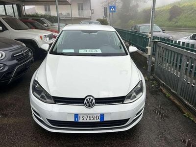 Usata VW Golf VII 105 CV (77 kW) 2013 Bianco Berlina