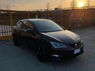 Usata Seat Ibiza FR 110 CV (80 kW) 2016 Nero Coupé