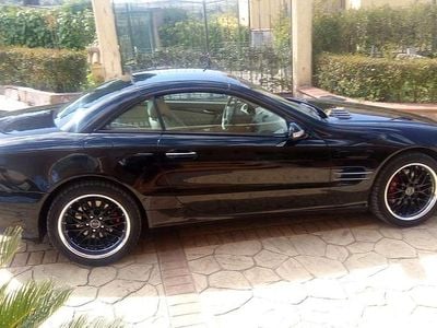 Usata Mercedes SL500 306 CV (225 kW) 2003 Nero Cabrio