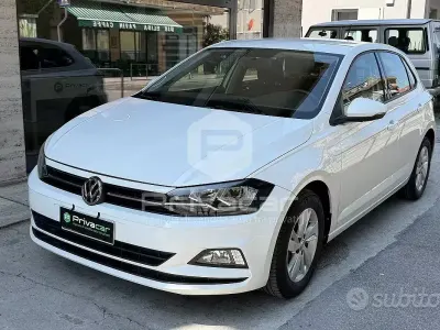 Usata VW Polo Comfortline 80 CV (58 kW) 2019 Bianco Utilitaria