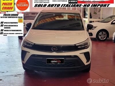 Usata Opel Crossland X Edition 110 CV (80 kW) 2021 Bianco SUV