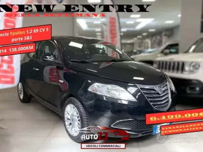 Usata Lancia Ypsilon Silver 69 CV (50 kW) 2014 Nero Utilitaria