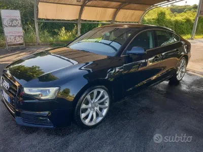 Usata Audi A5 Sportback S-Line 170 CV (125 kW) 2016 Nero Utilitaria