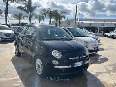 Usata Fiat 500 Lounge 86 CV (63 kW) 2011 Nero Berlina