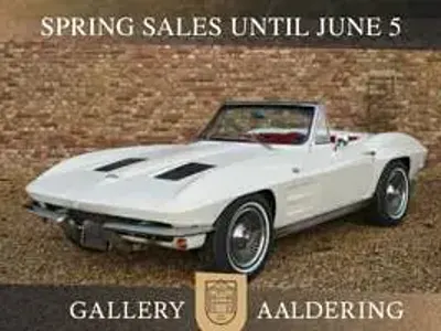 Usata Chevrolet Corvette Stingray 340 CV (250 kW) 1963 Bianco Cabrio