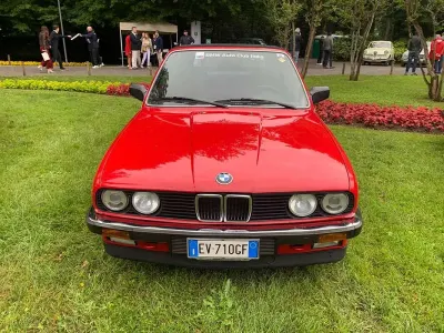 Usata BMW 320 Efficient Dynamics 126 CV (92 kW) 1990 Rosso Cabrio