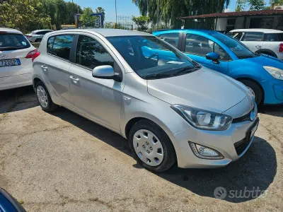 Begagnad Hyundai i20 Classic 85 HK (62 kW) 2014 Grå Halvkombi