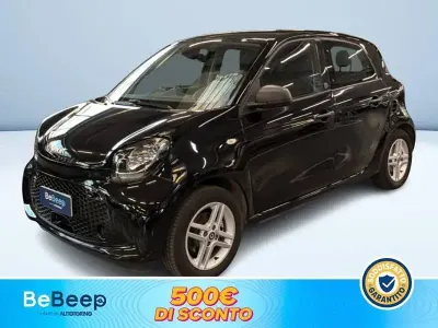 Usata Smart ForFour Electric Drive Pure 59 kW (81 CV) 2021 Nero metallizzato Berlina