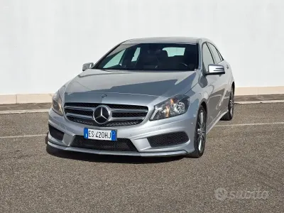 Usata Mercedes A180 AMG 109 CV (80 kW) 2013 Grigio Berlina