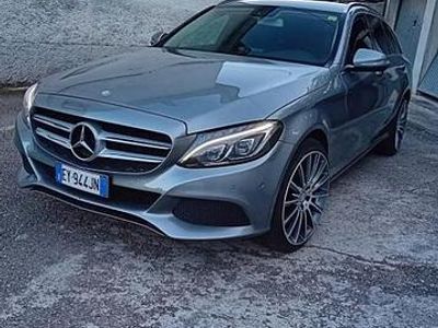 Usata Mercedes C220 170 CV (125 kW) 2015 Grigio Station wagon