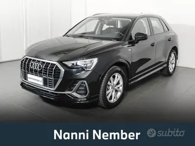 Usata Audi Q3 S-Line 150 CV (110 kW) 2019 Nero SUV